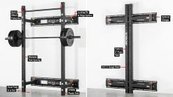 Rogue Fitness Rogue RML-3W Fold Back Wall Mount Rack