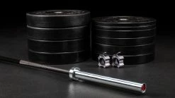 Rogue Fitness Alpha Bar & Bumper Set