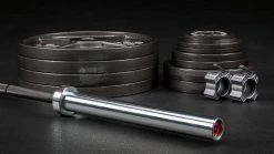Rogue Fitness Delta Bar & Plate Set